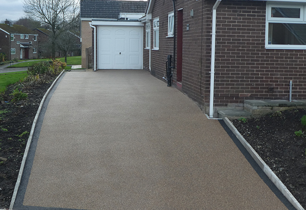 Resin Driveway After Installation Photo