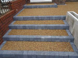Resin Bound Steps