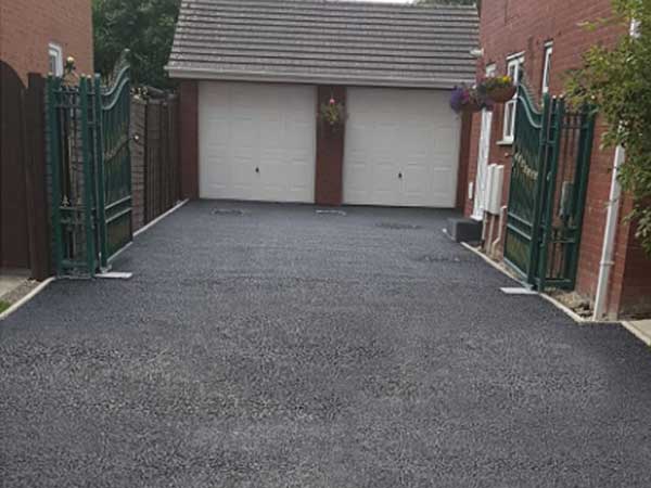 Resin Driveway Before Image - Poulton